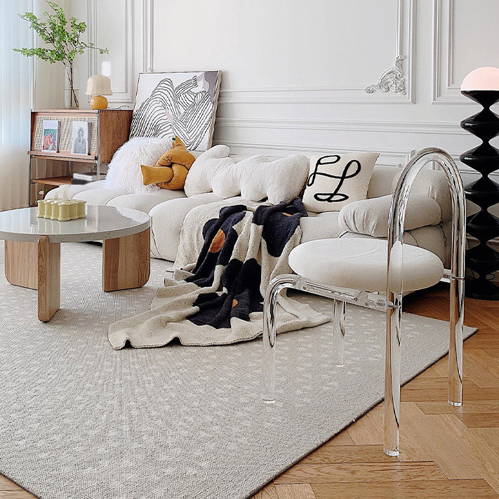 Modern Simple Side Chair Plastic Frame Side Dining Chair for Home Use
