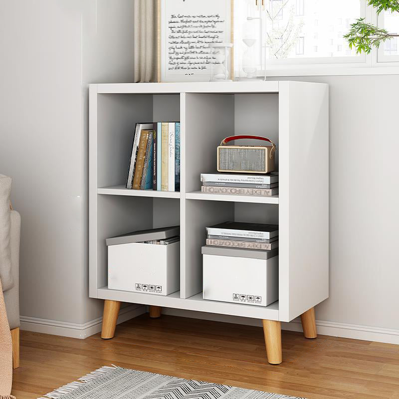 Standard Contemporary Bookcase Engineered Wood Closed Back Bookshelf