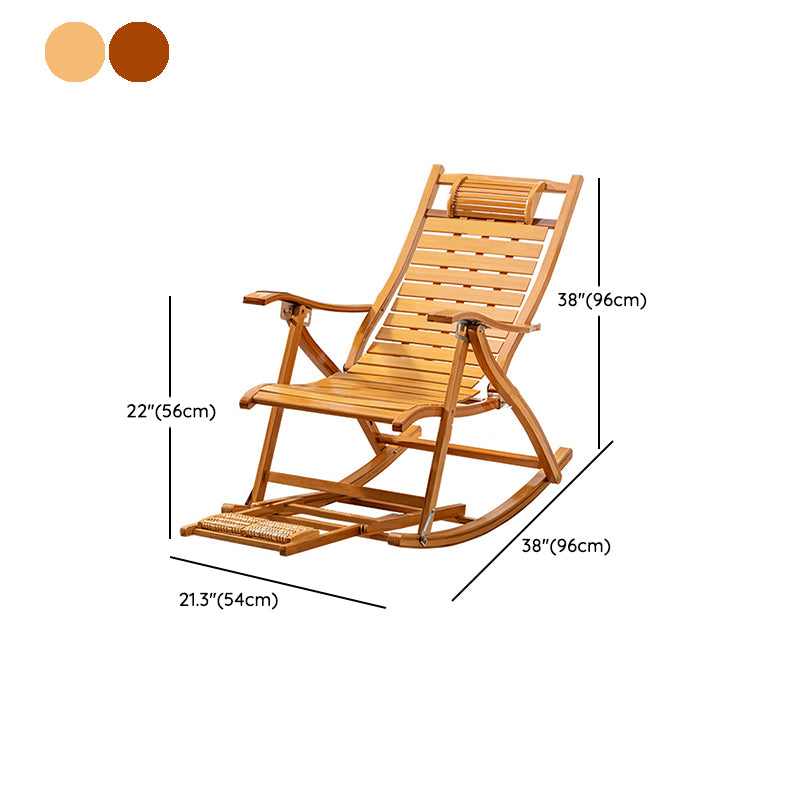 Leisure Balcony Folding Lazy Sofa Chair Chinese Chaise Rocking Chair
