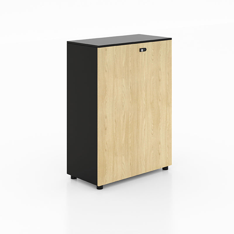 Nordic Style Filing Cabinet Wooden Frame Storage Filing Cabinet