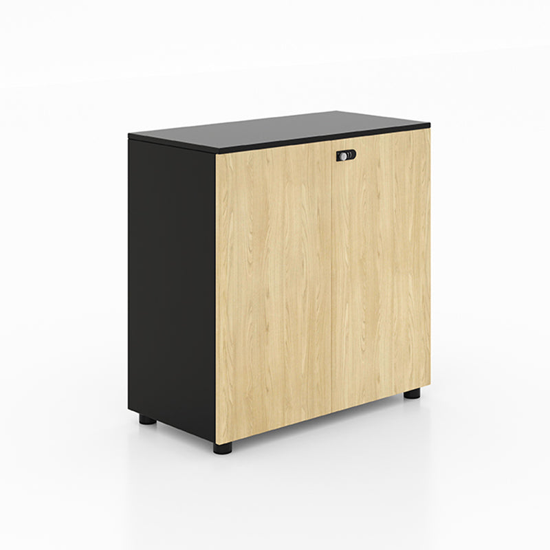 Nordic Style Filing Cabinet Wooden Frame Storage Filing Cabinet