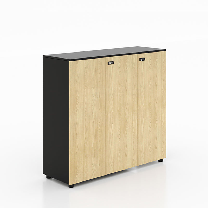 Nordic Style Filing Cabinet Wooden Frame Storage Filing Cabinet