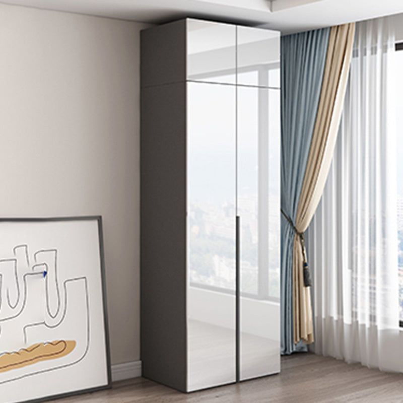 Bedroom Wooden Wardrobe Cabinet Modern Armoire with Soft Close Doors