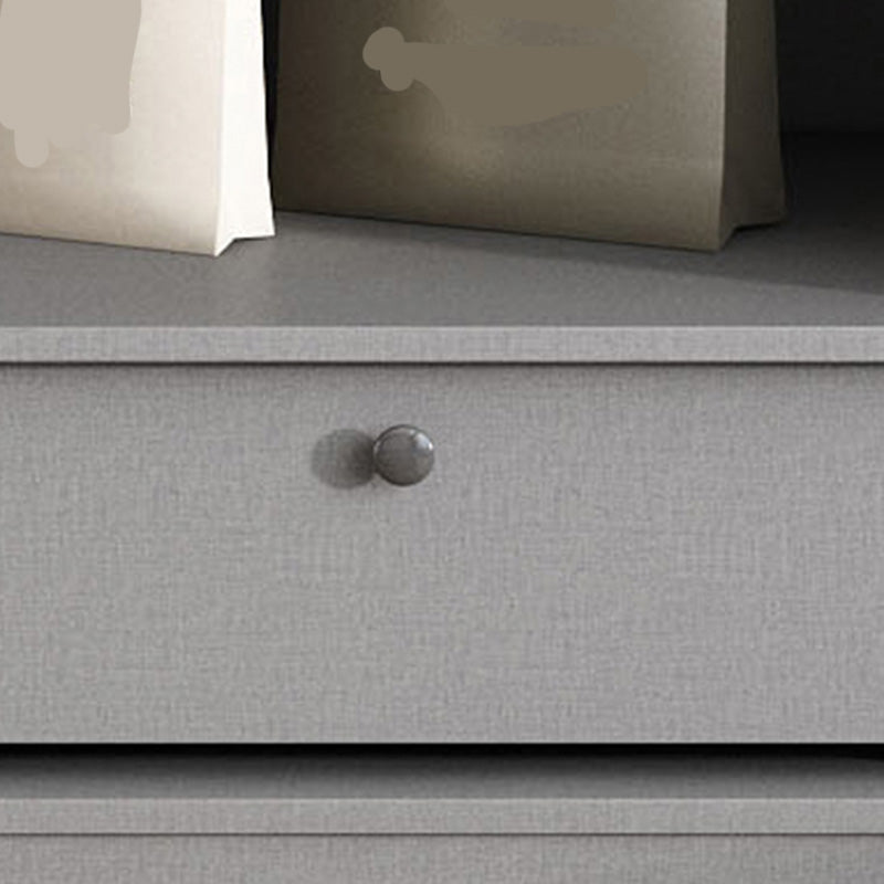 Bedroom Wooden Wardrobe Cabinet Modern Armoire with Soft Close Doors