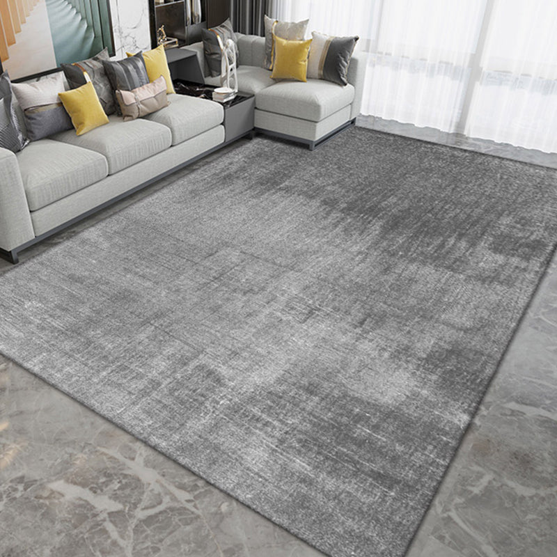 Simple Rug Modern Area Rug Polyester Easy Care Carpet for Bedroom
