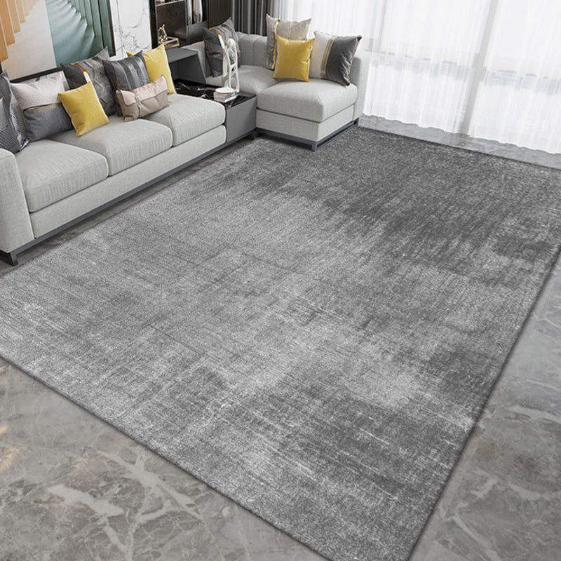 Simple Rug Modern Area Rug Polyester Easy Care Carpet for Bedroom