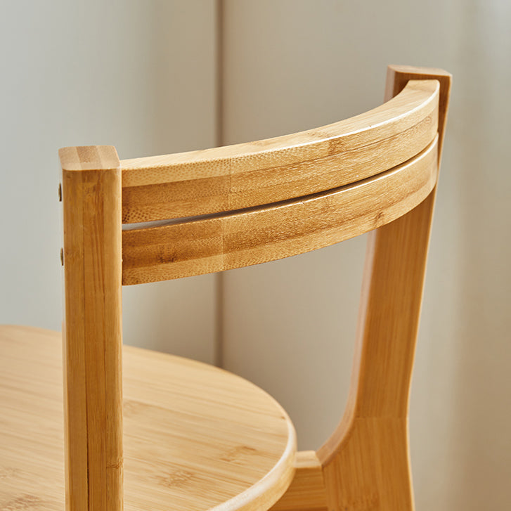 Low Back Indoor Bar Stool Contemporary Bar Stool with Footrest