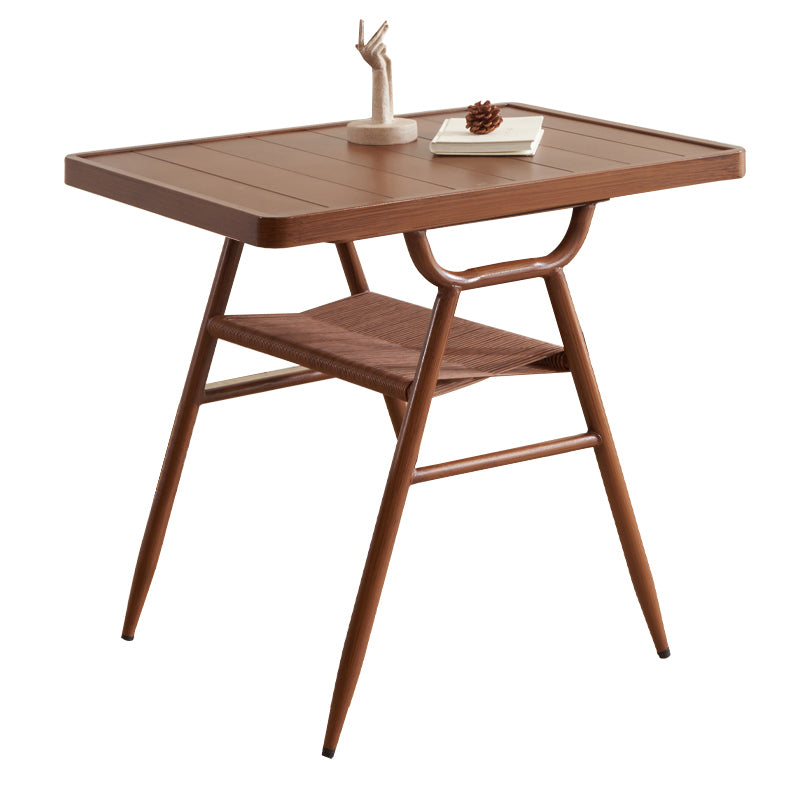 Contemporary Style Dining Set 1/3/5 Pcs Dining Table Set for Outdoor