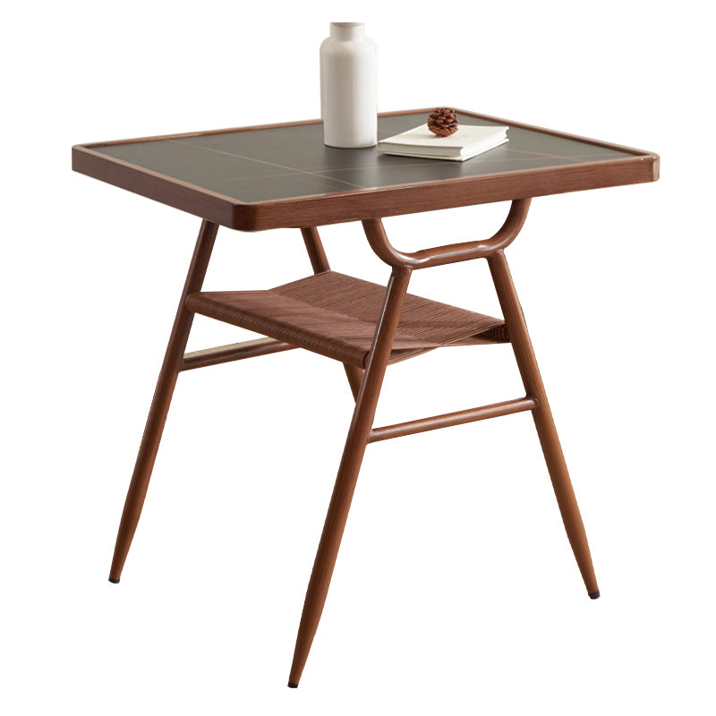 Contemporary Style Dining Set 1/3/5 Pcs Dining Table Set for Outdoor