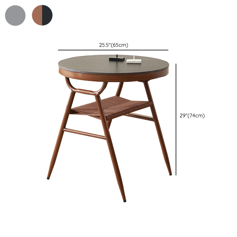 Contemporary Style Dining Set 1/3/5 Pcs Dining Table Set for Outdoor