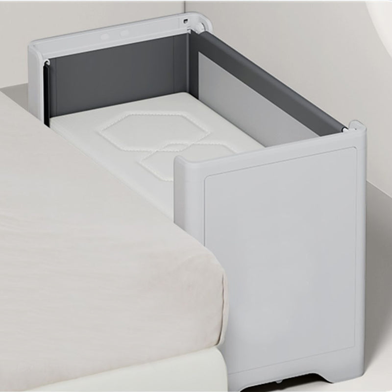 Gray Baby Changing Table Modern Baby Changing Table with Safety Rails