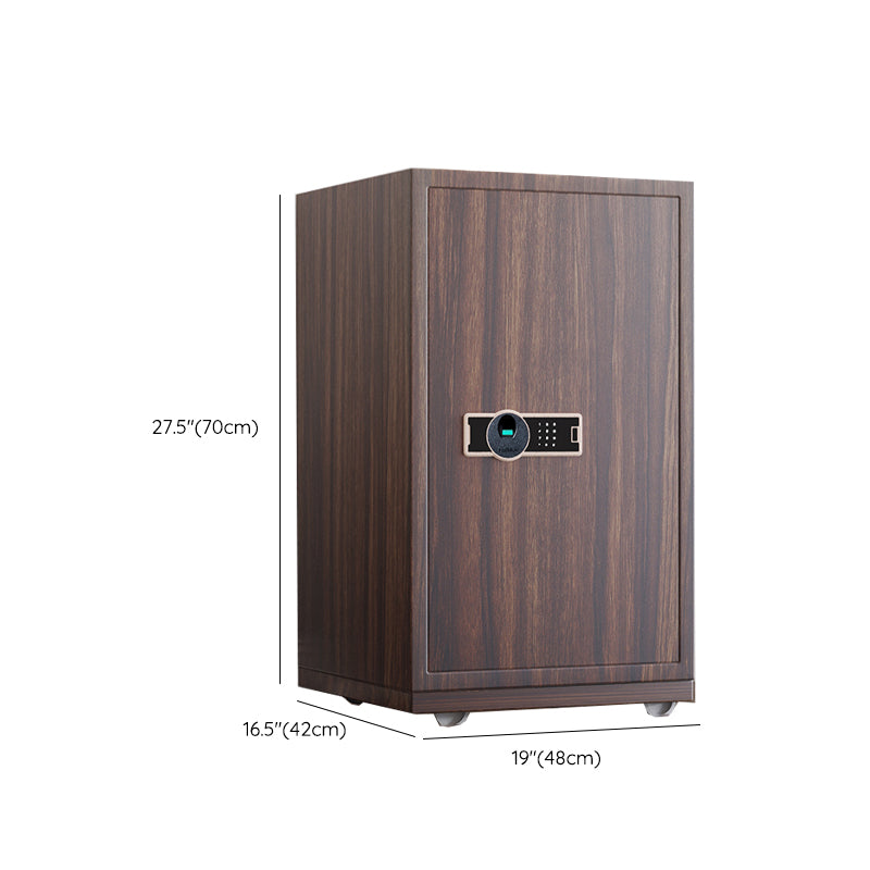 Modern Style File Cabinet Wooden Frame Storage Lock Filing Cabinet