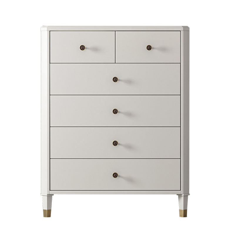 Contemporary Horizontal Double Dresser Storage Dresser with Drawers for Home