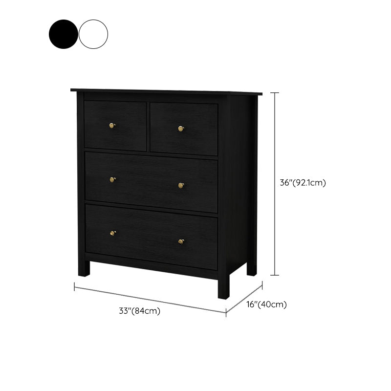 Classic Glam Storage Chest Wooden Storage Chest Dresser with Drawers