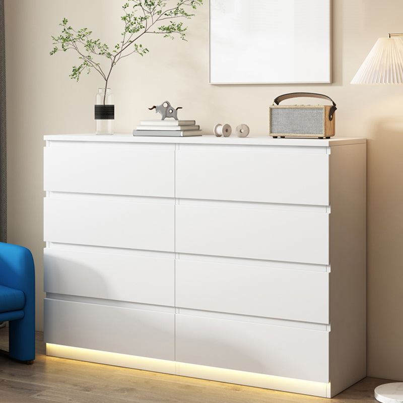 Modern Manufactured Wood Storage Chest Dresser with 3/4/5/6/8 Drawers