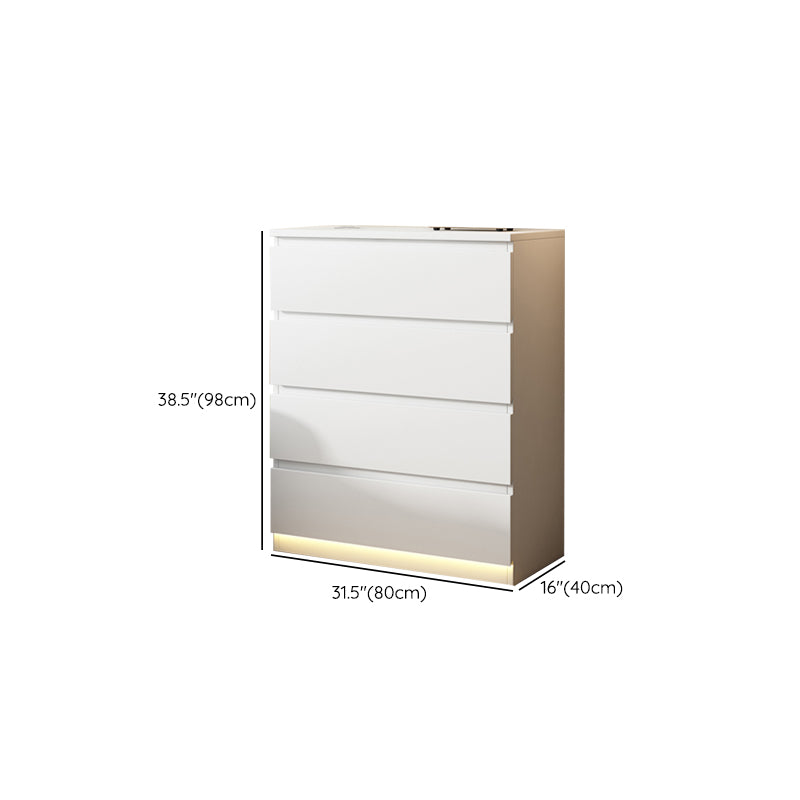 Modern Manufactured Wood Storage Chest Dresser with 3/4/5/6/8 Drawers