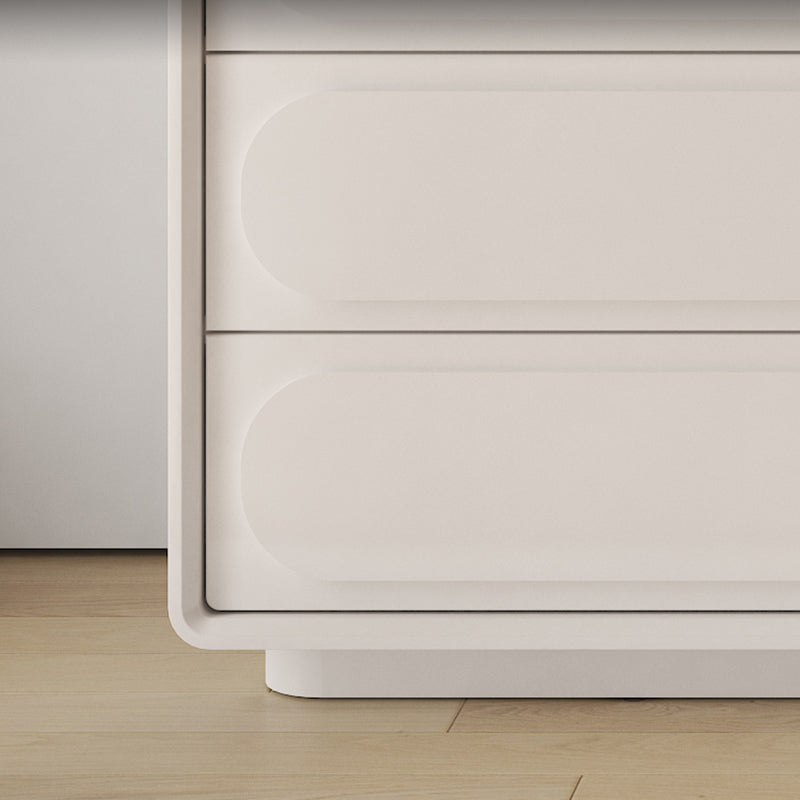 Modernism Horizontal Double Dresser Wood Storage Lingerie Chest for Room