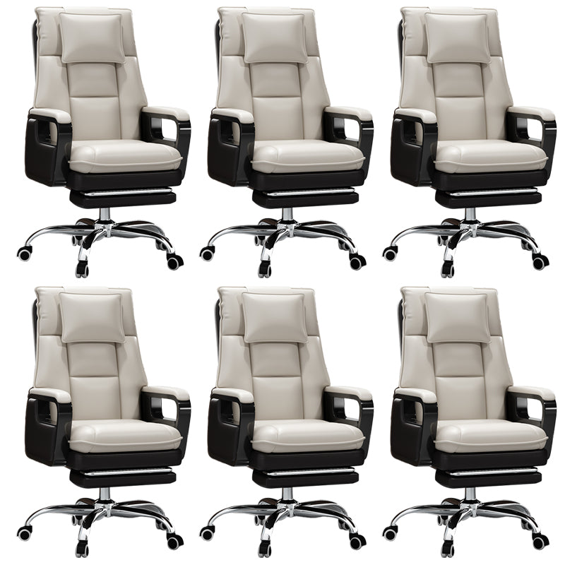 Modern Padded Arms Executive Chair Ergonomic Task Chair for Office