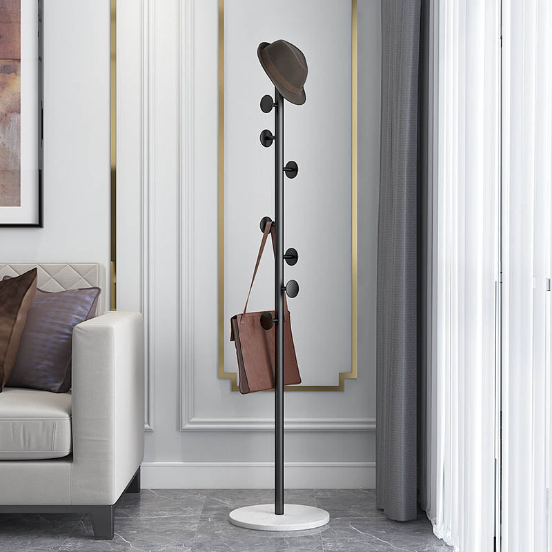 Glam Metal Coat Rack Free Standing Coat Rack with Coat Hooks