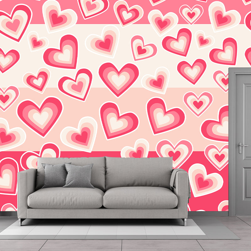 Stain Resistant Mural Cartoon Background Pattern Living Room Wall Mural