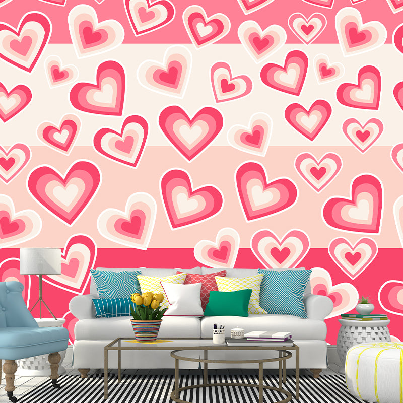Stain Resistant Mural Cartoon Background Pattern Living Room Wall Mural