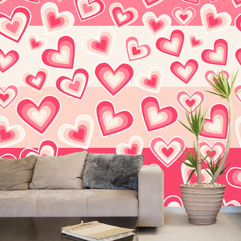 Stain Resistant Mural Cartoon Background Pattern Living Room Wall Mural