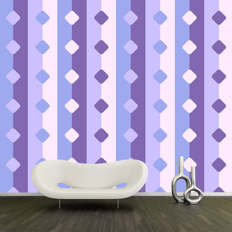 Stain Resistant Mural Cartoon Background Pattern Living Room Wall Mural