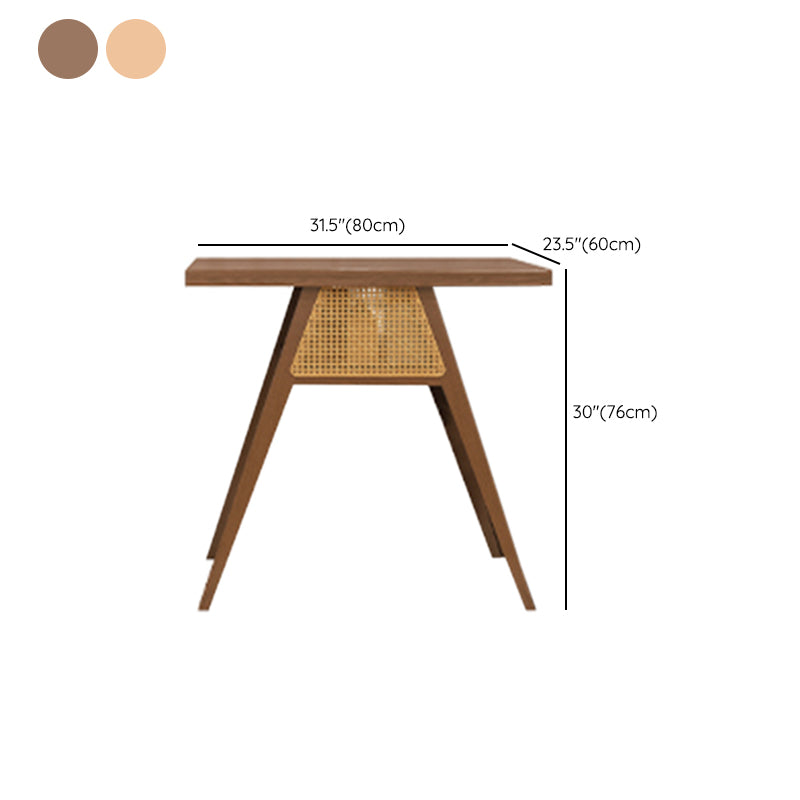 Modern Style Bistro Set 1/3 Pcs Solid Wood Bistro Set for Home