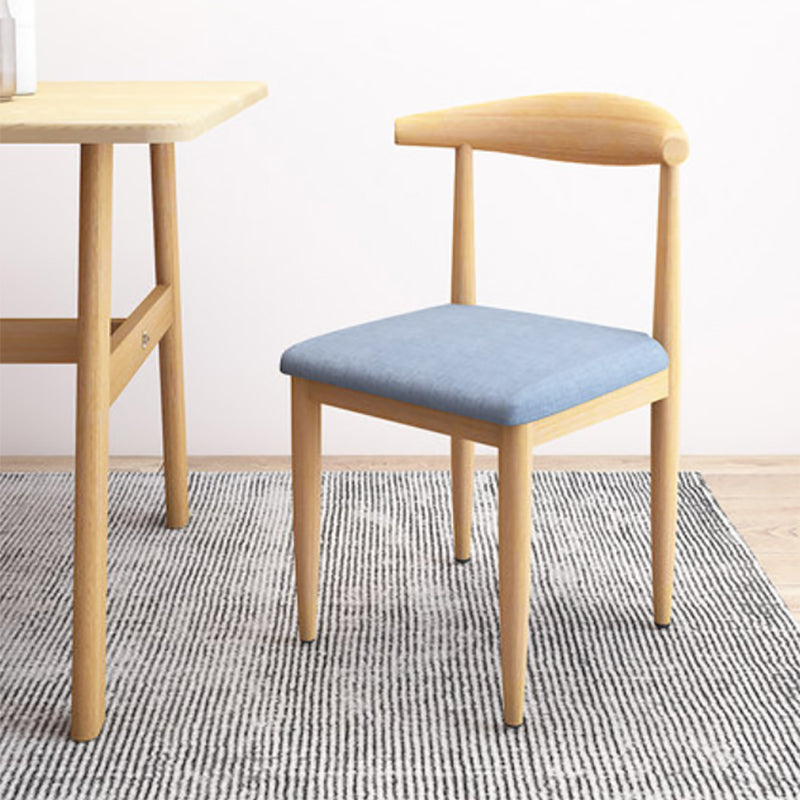 Modern Style Side Chair Open Back Indoor Dining Chair for Dining Room