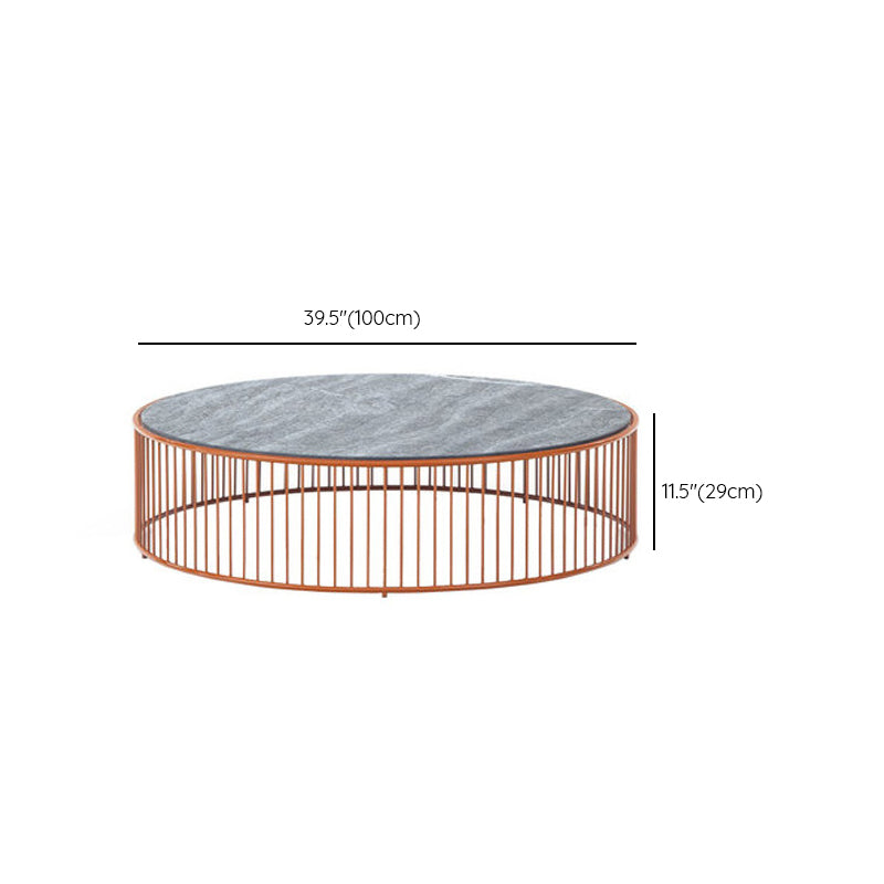 Modern Rattan Side Table Outdoor Patio Table with Aluminum Frame