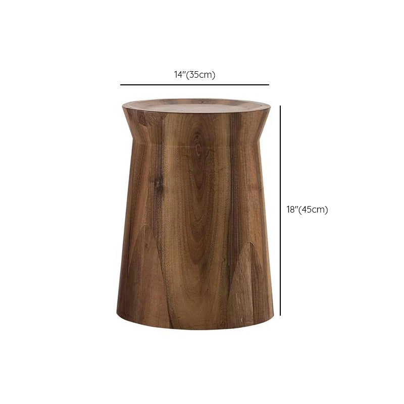 Modern Rattan Side Table Outdoor Patio Table with Aluminum Frame