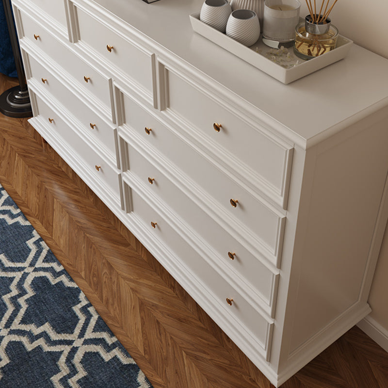 Traditional Storage Chest Solid Wood Dresser with 9/8/7/5 Drawers