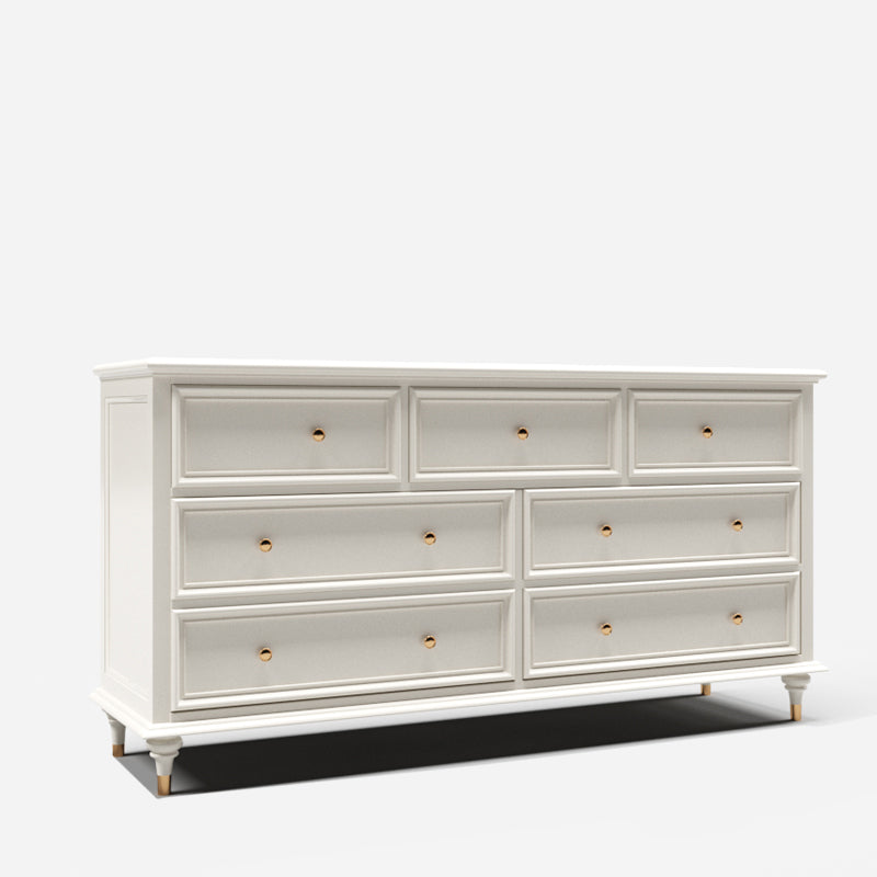 Traditional Storage Chest Solid Wood Dresser with 9/8/7/5 Drawers