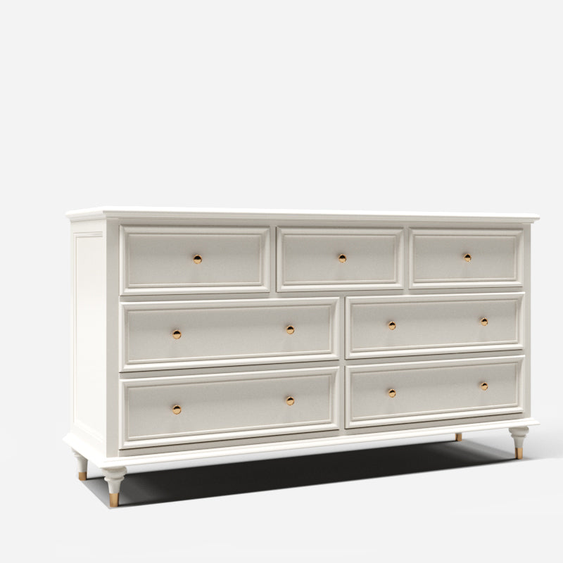 Traditional Storage Chest Solid Wood Dresser with 9/8/7/5 Drawers