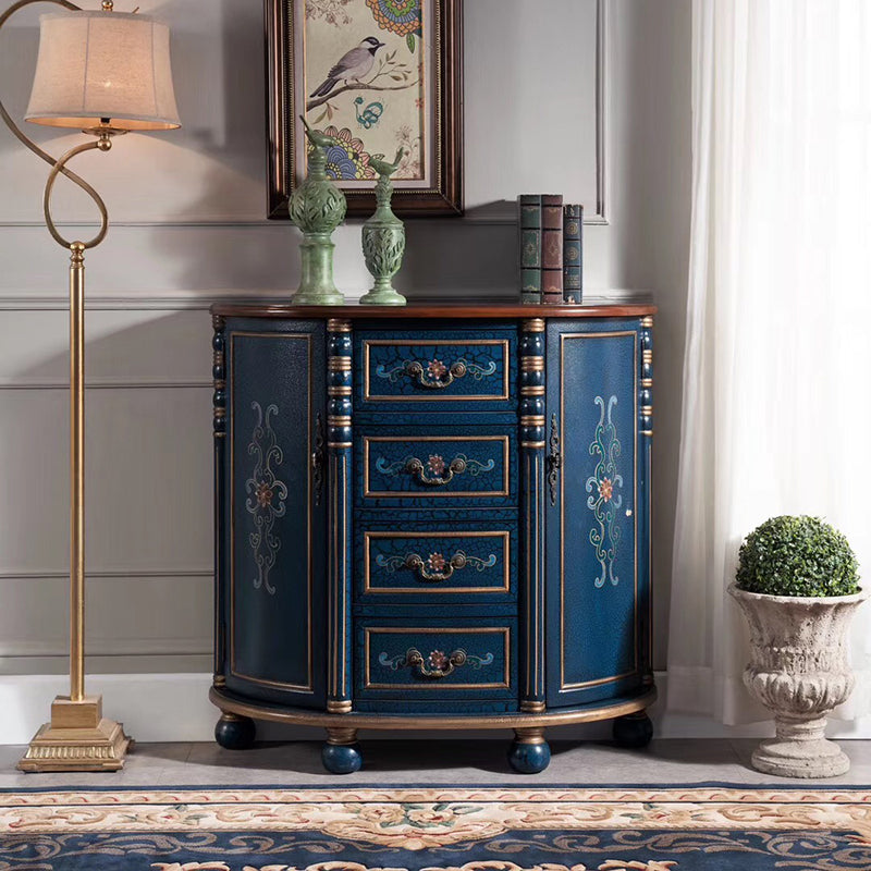 Traditional Storage Chest Dresser Solid Wood Chest with 3/4/5 Drawers