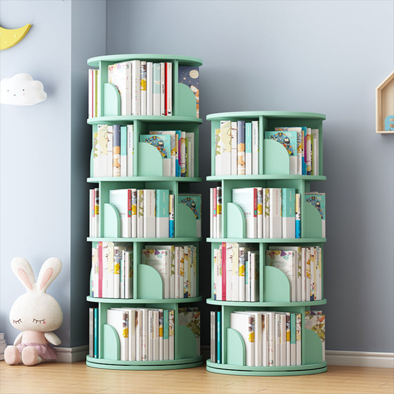 Engineered Wood Bookshelf Standard Contemporary Closed Back Bookcase