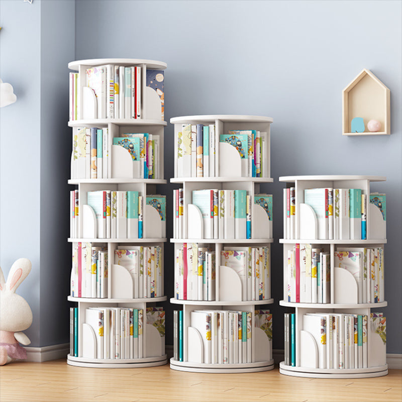 Engineered Wood Bookshelf Standard Contemporary Closed Back Bookcase