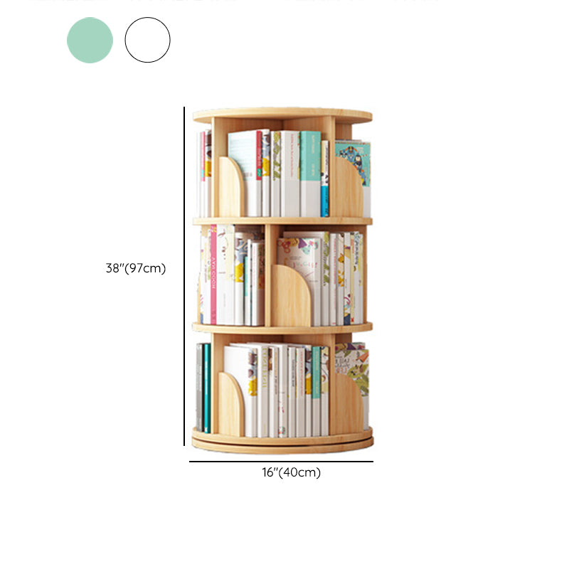 Engineered Wood Bookshelf Standard Contemporary Closed Back Bookcase