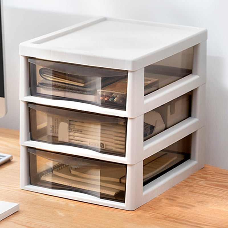 Vertical Transparent Filing Cabinet Modern Plastic File Cabinet