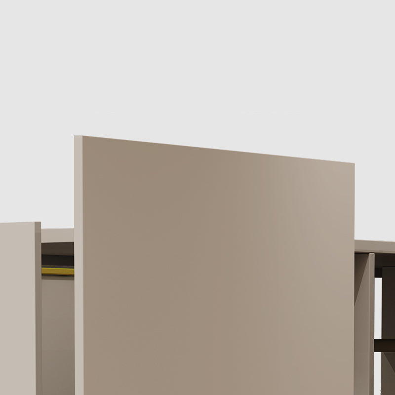 Modern Sliding Door Wardrobe Cabinet Bedroom Wooden Storage Armoire