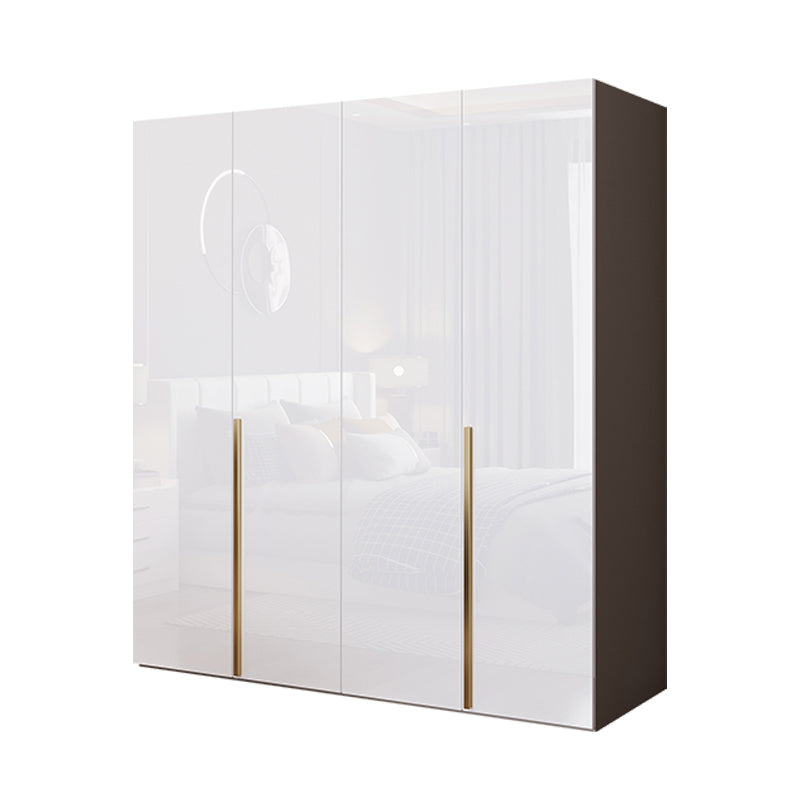 Bedroom Soft Close Doors Armoire Modern Style Wooden Wardrobe Cabinet
