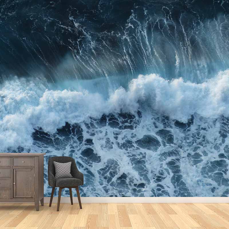 Sea Print Tropical Peel and Stick Wall Mural Photography Stain Resistant