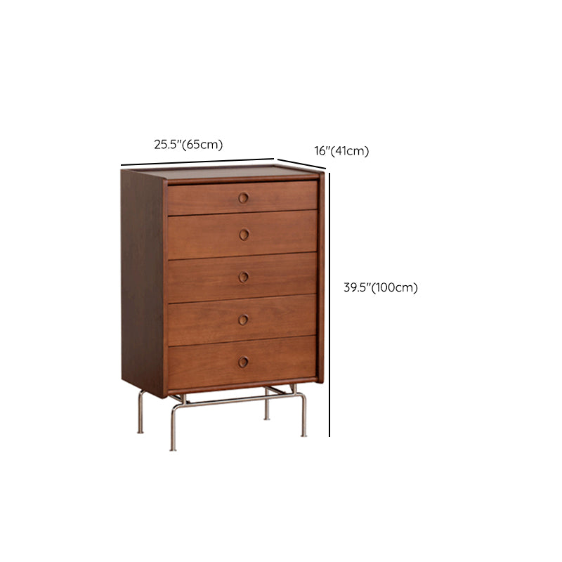 Minimal Rectangle Wood Side Cabinet Soft Close Drawers Storage Cabinet