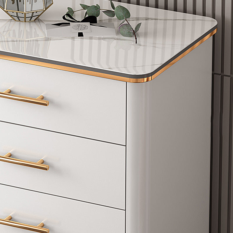 Wood Storage Cabinet Contemporary Standard Side Cabinet with Drawers
