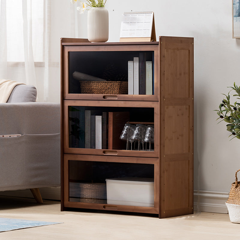 Simplistic Rectangle Living Room Storage Chest Mid-Century Modern Wooden Accent Chest