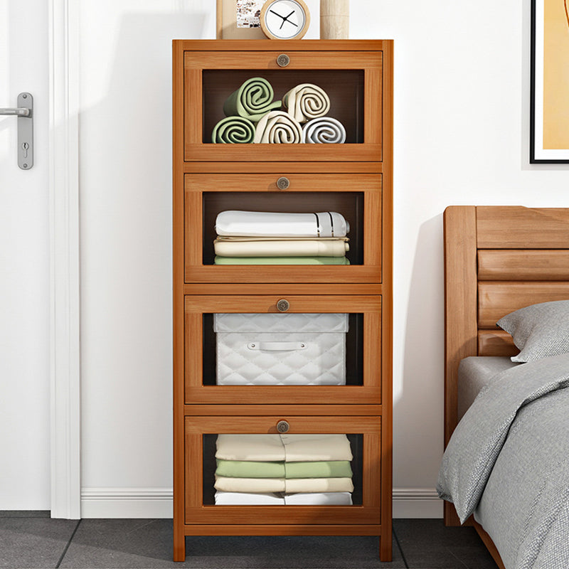 Simplicity Rectangle Living Room Storage Chest Mid-Century Modern Wooden Accent Chest