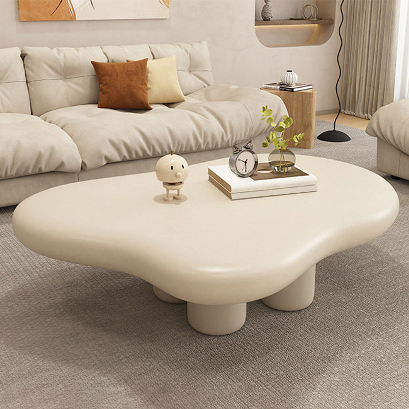 Wood Coffee Cocktail Table Geometric Coffee or End Table with 4 Legs