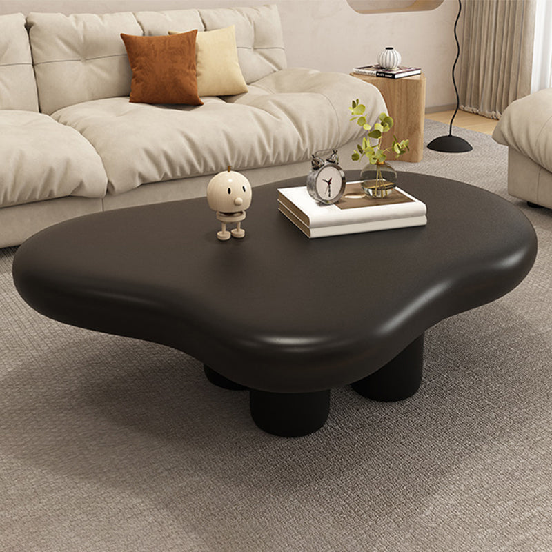 Wood Coffee Cocktail Table Geometric Coffee or End Table with 4 Legs