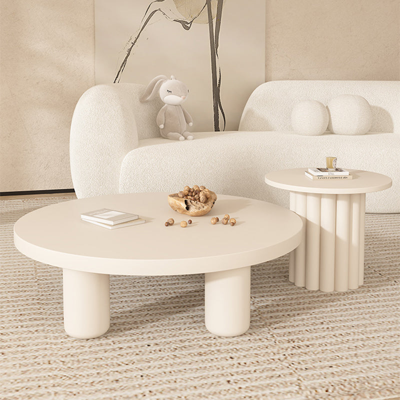 Wood Coffee Cocktail Table Contemporary Coffee or End Table with 4 Legs