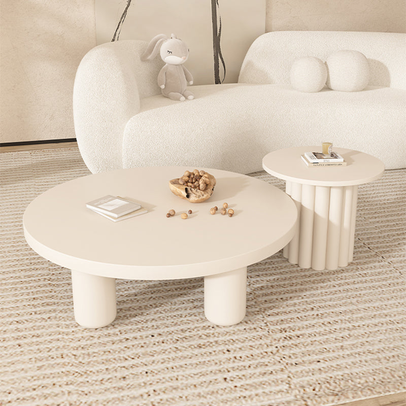 Wood Coffee Cocktail Table Contemporary Coffee or End Table with 4 Legs